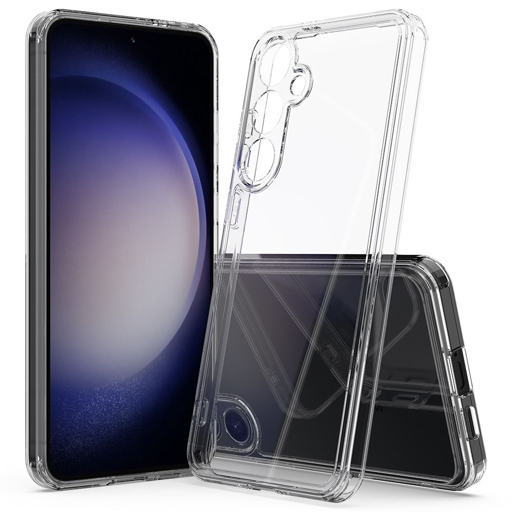 Clear Acrylic + TPU Anti-Scratch Case for Samsung Galaxy A55 5G